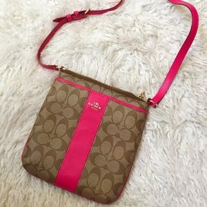 Coach Signature Canvas Crossbody